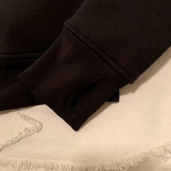 Lululemon black sweatshirt - Size 6 - Picture 3 of 4